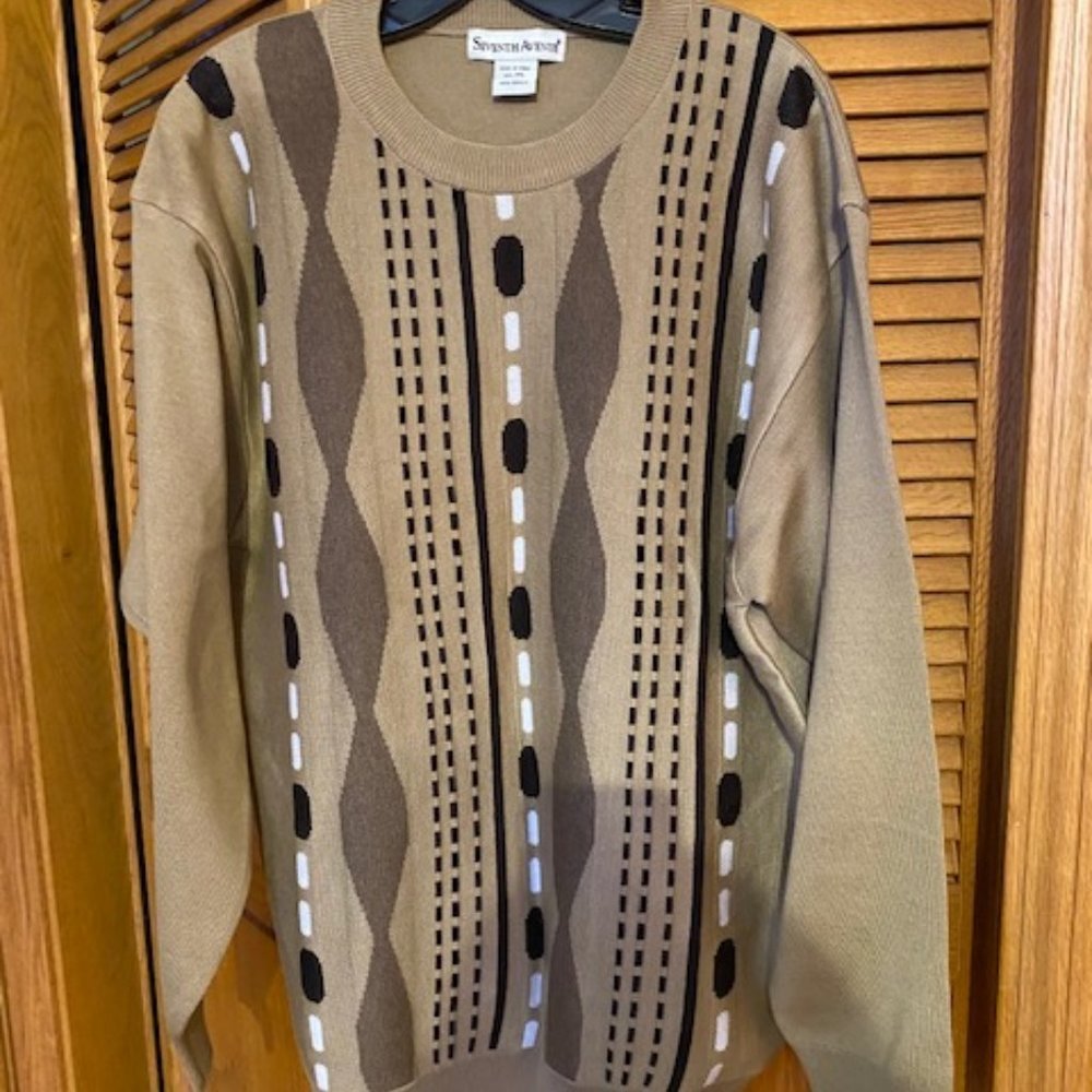 Seven’s Avenue men sweater long sleeve round neck